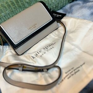 NWT Kate Spade New York Morgan Colorblocked Flap Chain Wallet (Retail $248)